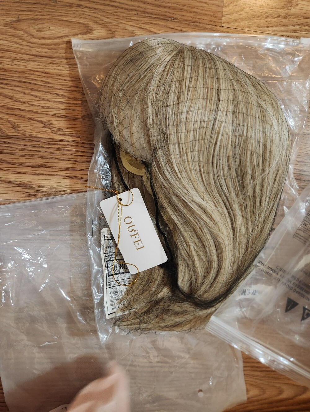 Blonde OUFEI Wig NWT